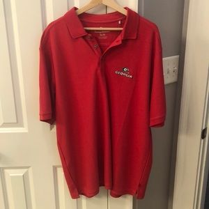 Tommy Bahama Men's XL red UGA polo